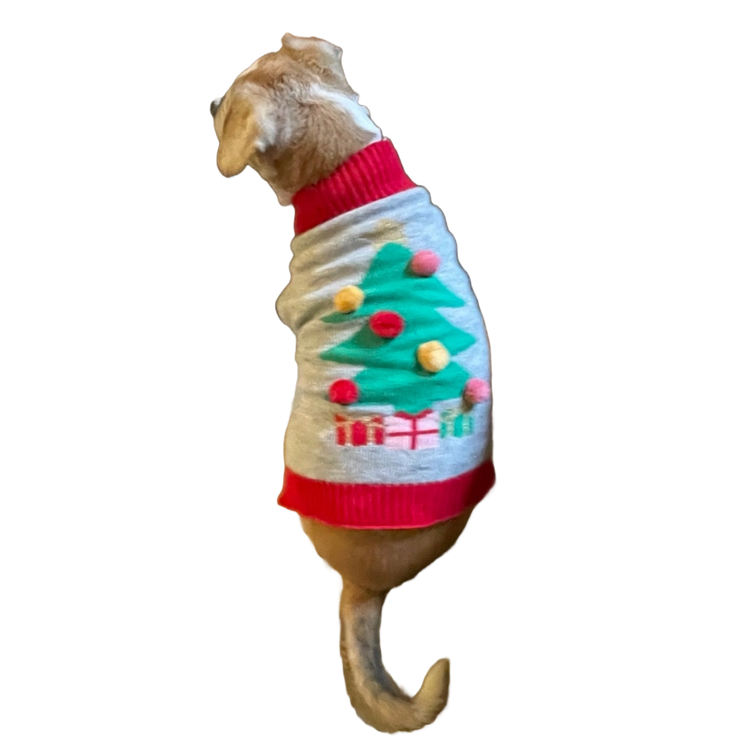 Simply Dog Christmas Tree Pullover Dog Sweater