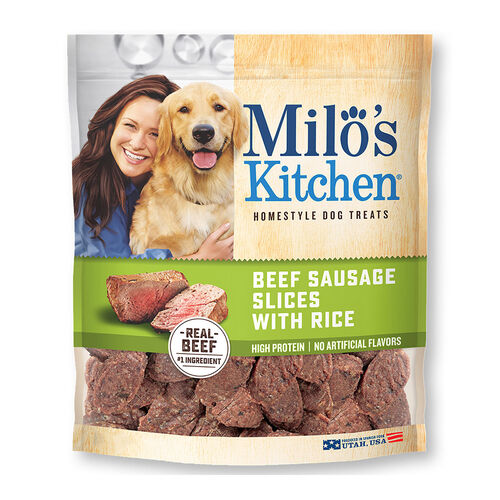 Beef Sausage Slices With Rice