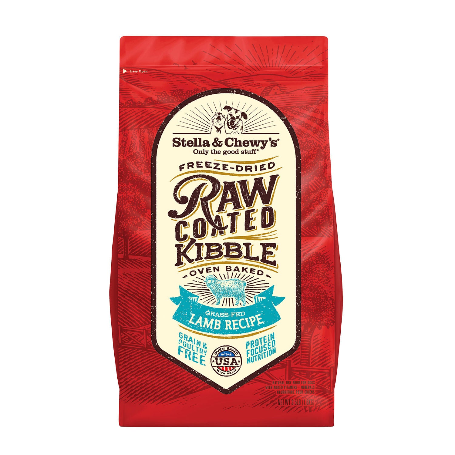 Stella Chewy S Grass Fed Lamb Recipe Dog Food Pet Supermarket 3.5lb Pet Supermarket