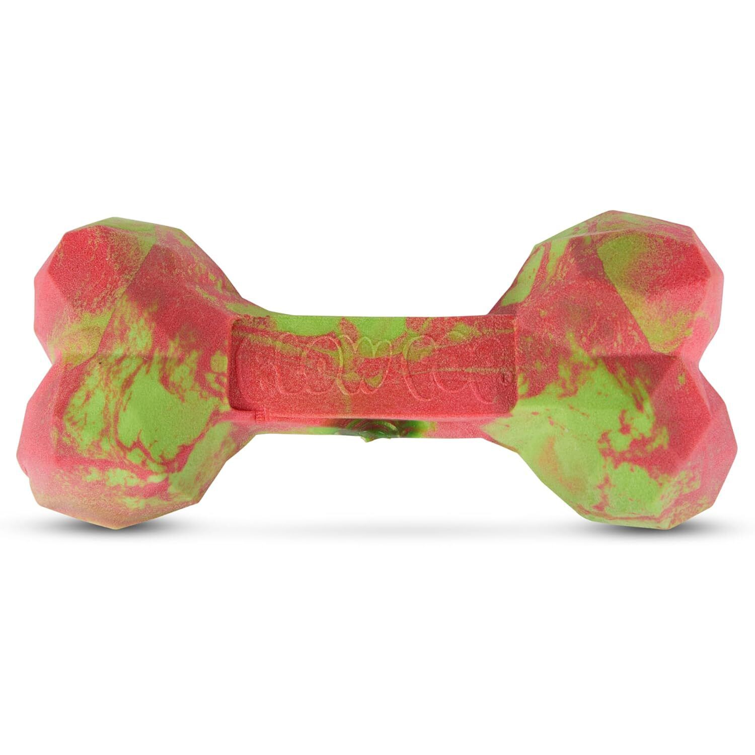 Tootsie Blow Pop Geo Bone Durable Rubber Dog Chew Toy, 6"