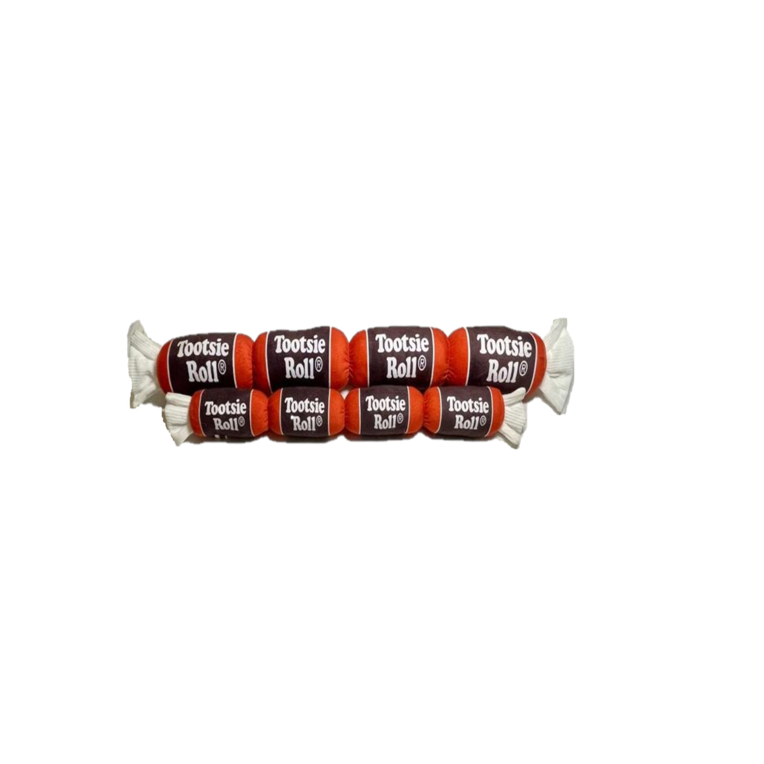 Tootsie Roll Plush Squeaky Dog Toy, Large - 28"
