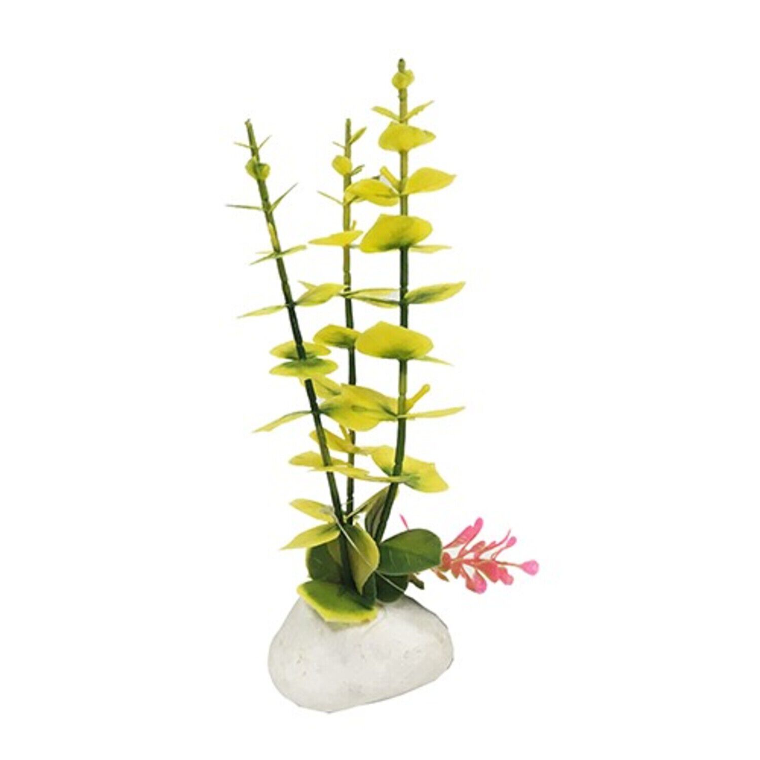Penn-Plax Rock Plant Aquarium Decor &ndash; Purple, 8"