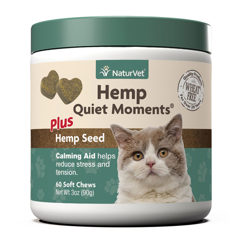 Hemp Quiet Moments Soft Chews For Cats image number 1