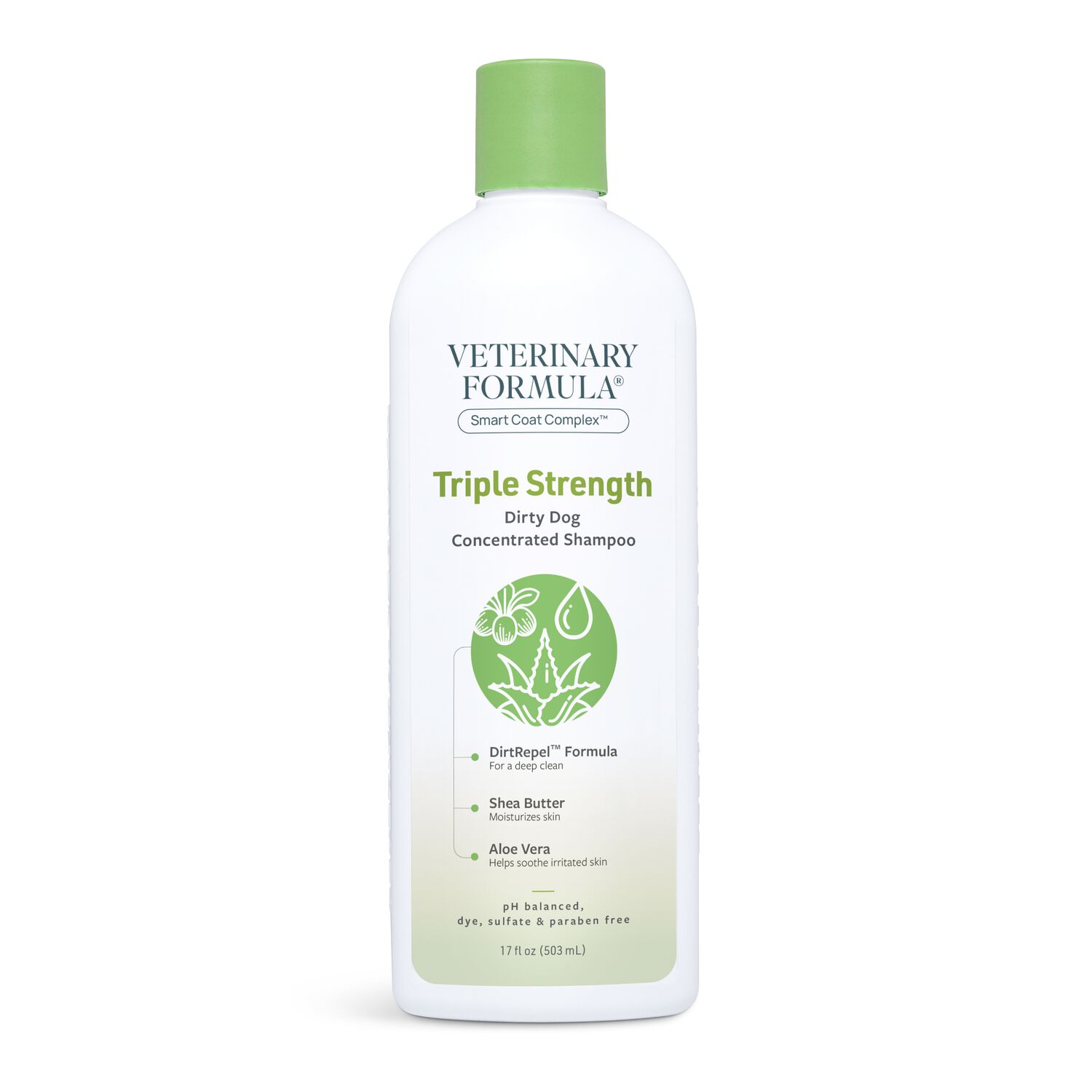 Veterinary Formula Smart Coat Complex Triple Strength Dirty Dog Shampoo 17-Fl-Oz Bottle