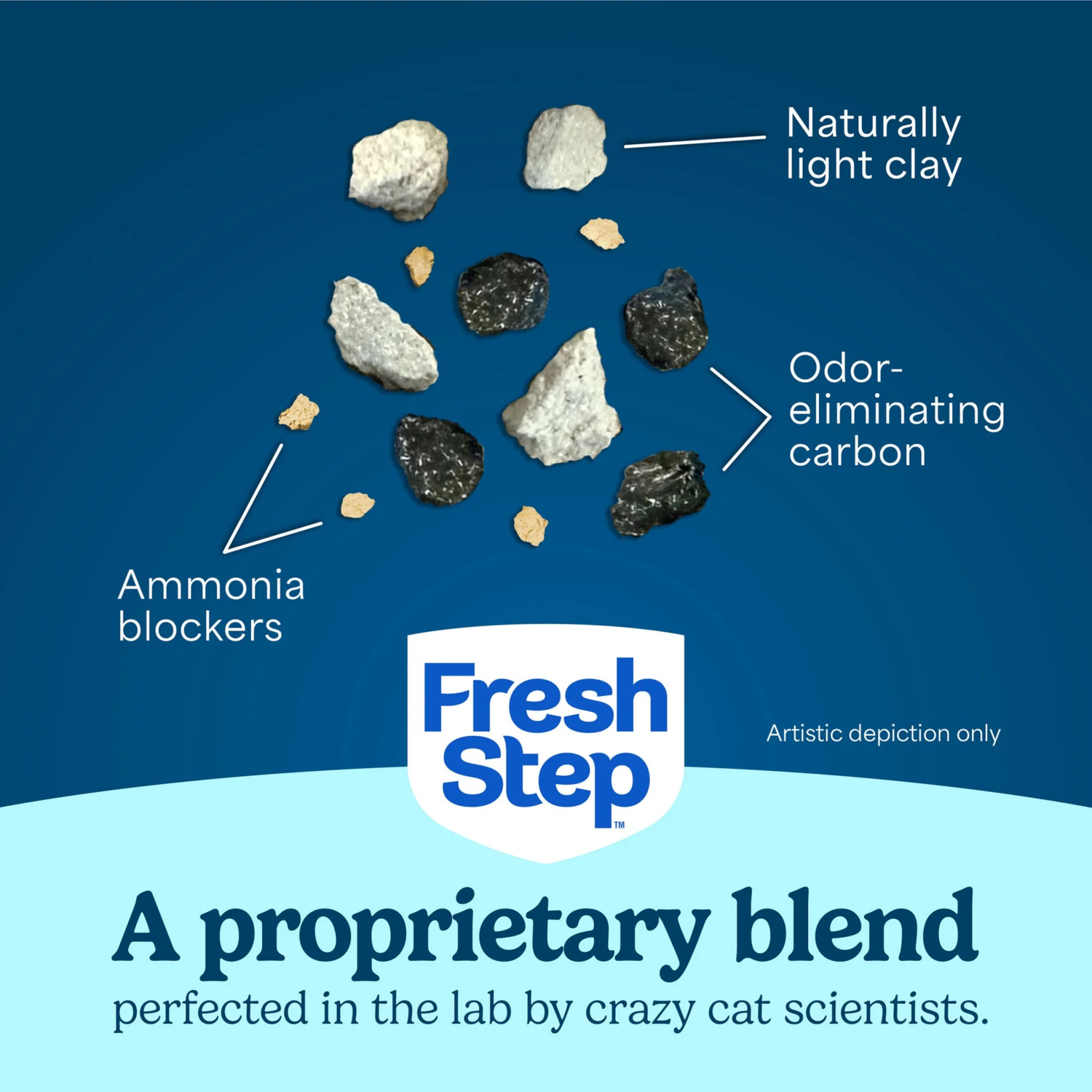 Fresh Step Odor Shield Light Weight Multi-Cat Clumping Cat Litter With Febreze Freshnees, 11.5-Lb