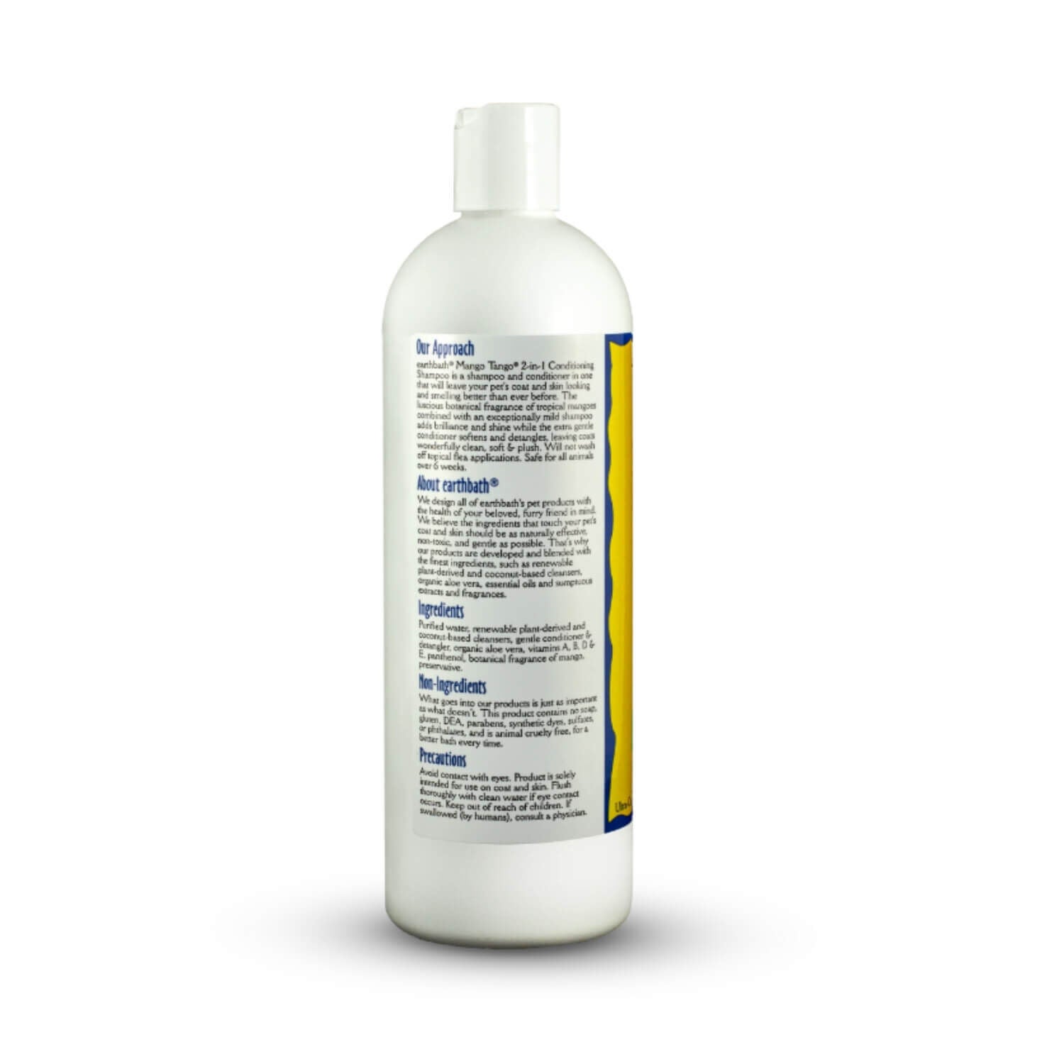Earthbath 2-In-1 Conditioning Shampoo For Dogs & Cats, Mango Tango
