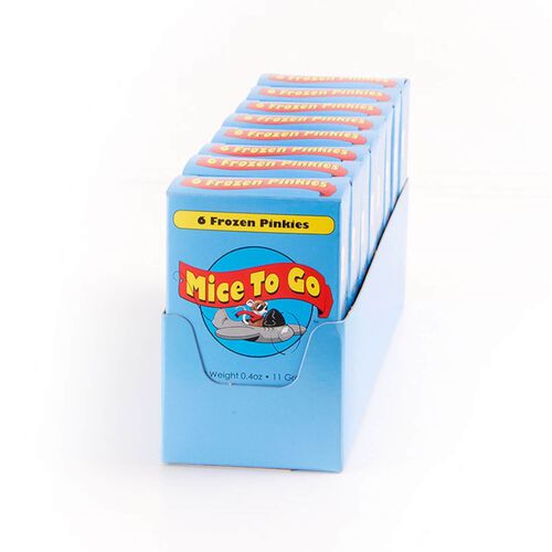 Mice To Go - Pinkies Mice Frozen Reptile Food - 6 Count