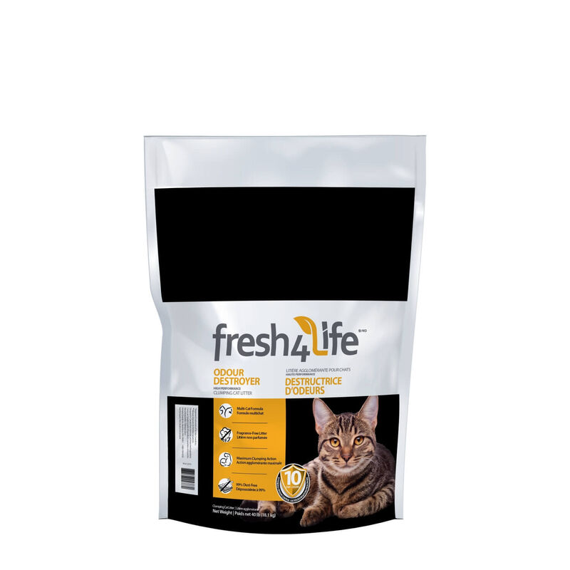 Odor Destroyer High Performance Clumping Cat Litter image number 1