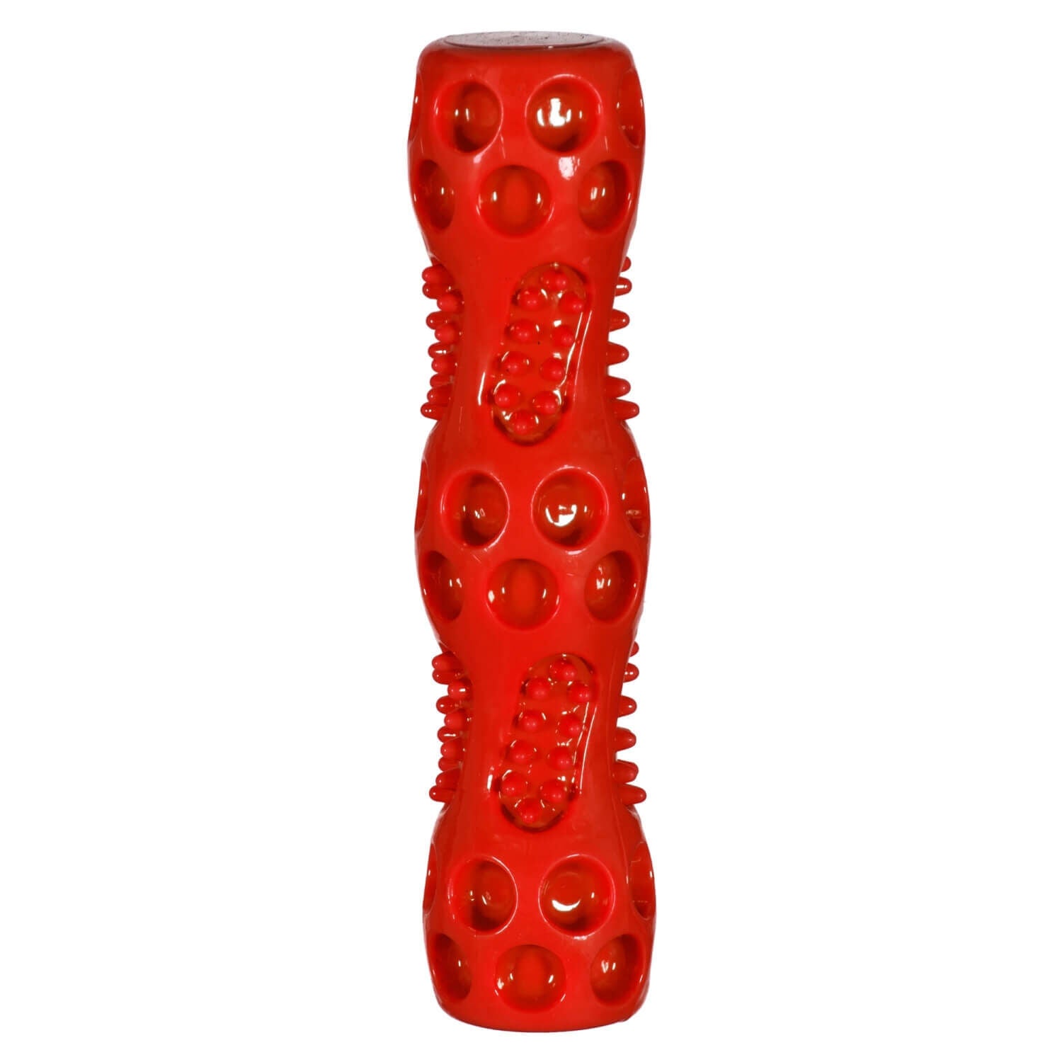 Hero Red Squeaker Stick Holiday Dog Toy 9.5