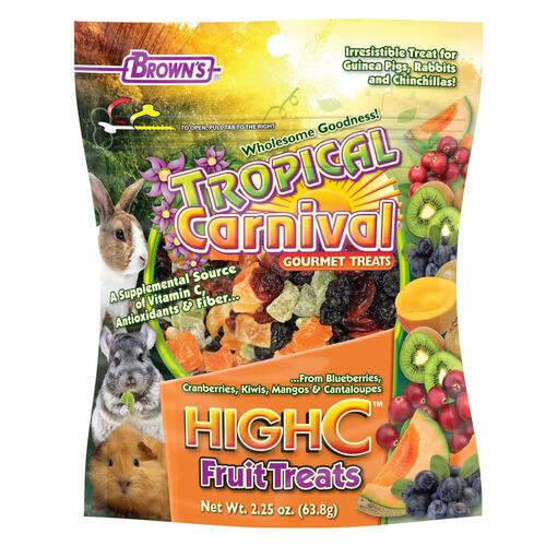 Tropical Carnival High C Fruit Treat For Small Animals