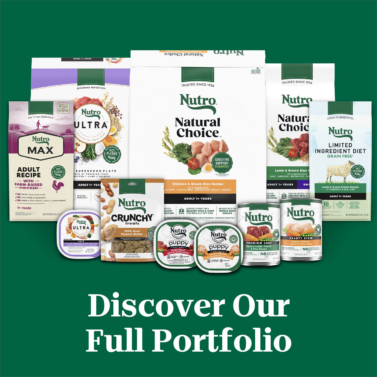 Nutro Natural Choice Adult Chicken, Whole Brown Rice & Sweet Potato Recipe Dog Food, 30-Lb Bag