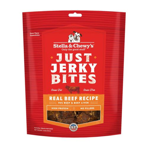 Just Jerky Bites Beef Dog Treats