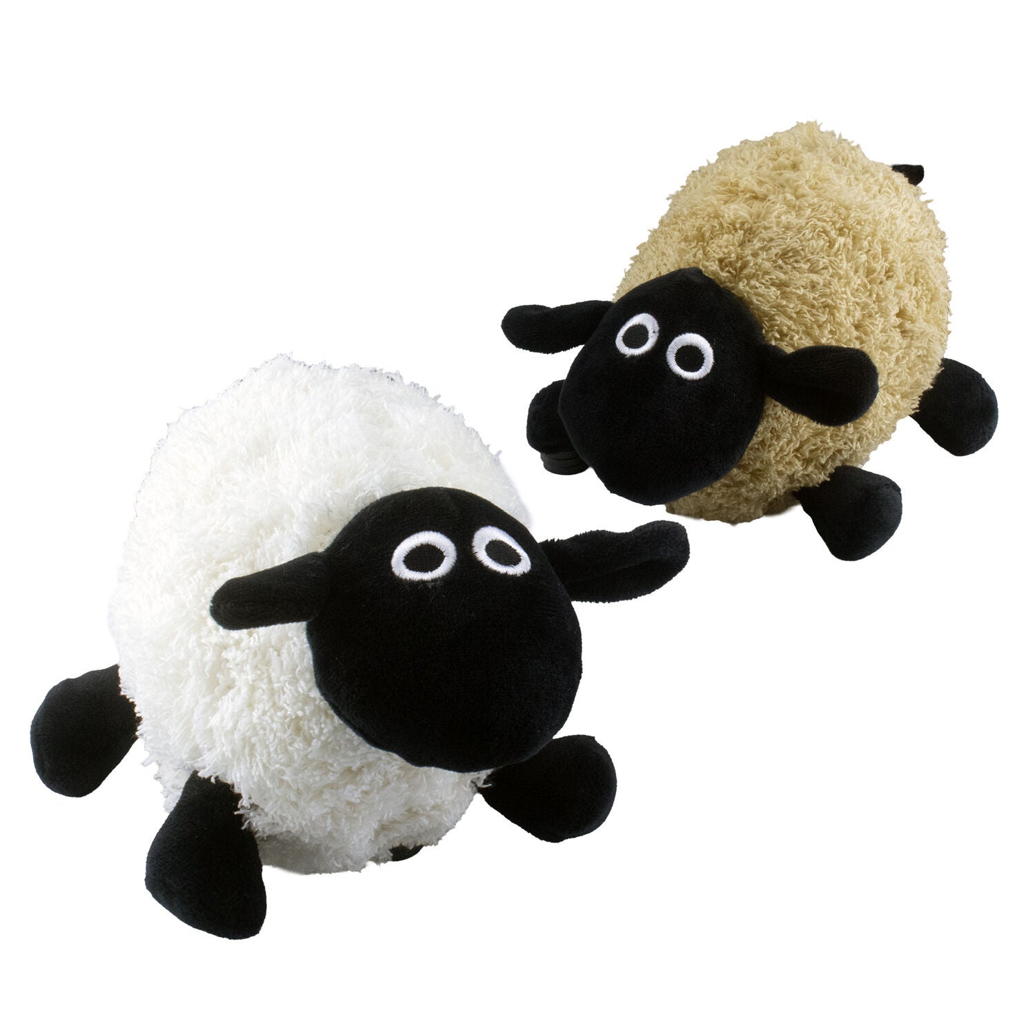 Petsport Sheldon Sheep Plush Squeaky Dog Toy, 8", Assorted