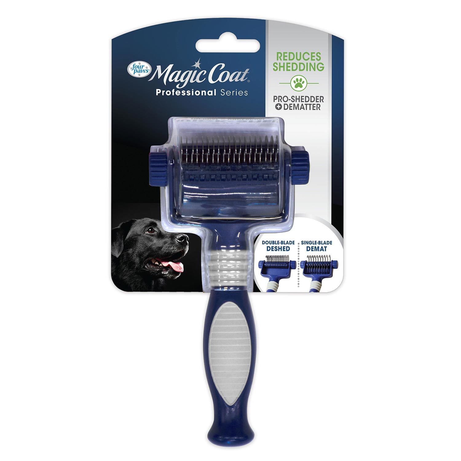Magic Coat Professional Series Pro-Shedder Dematter Dog Deshedding Tool