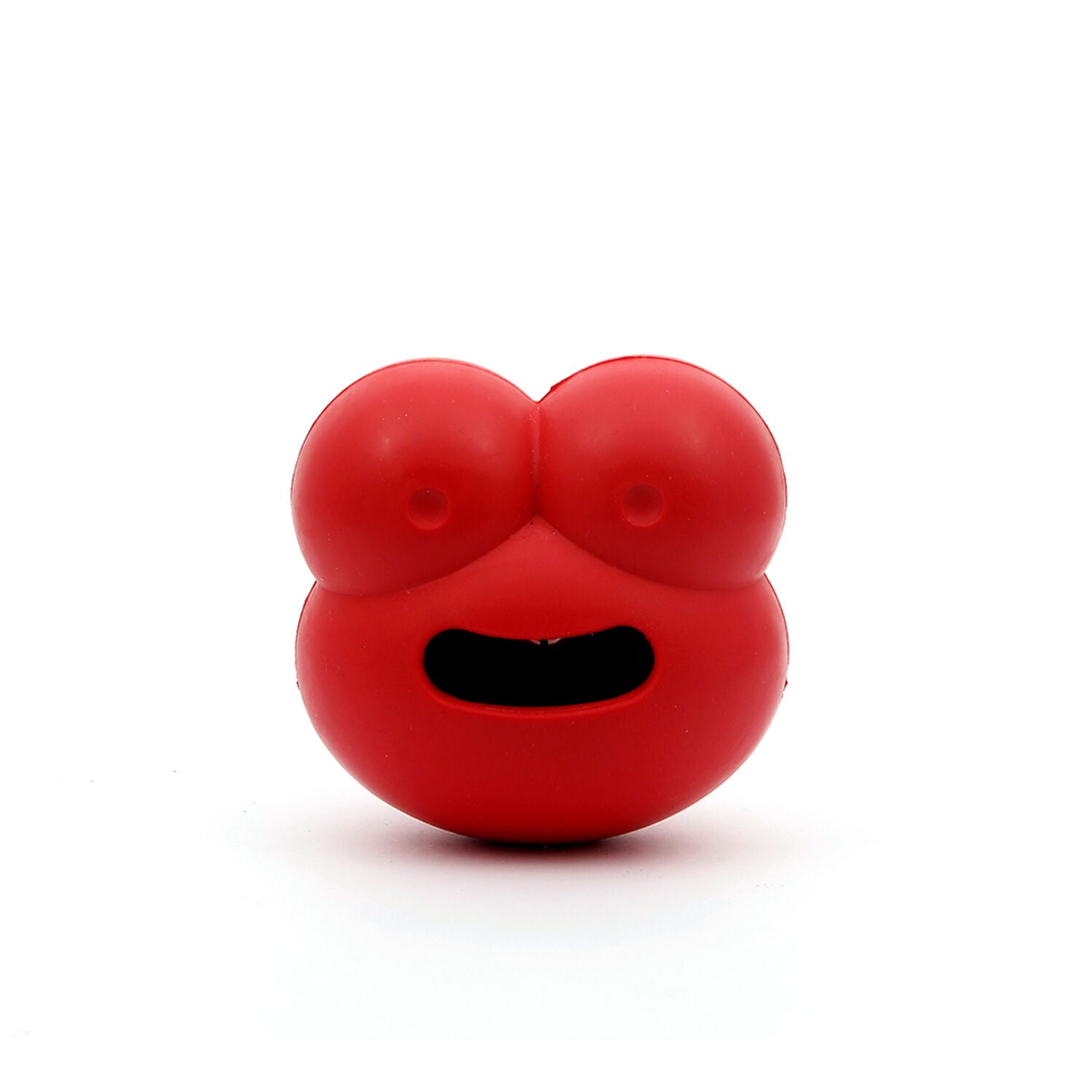 Frogg Robert Interactive Treat Dispensing Dog Toy, Red