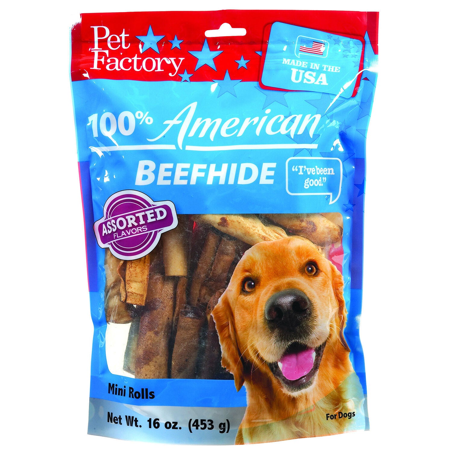 Assorted Flavored Mini Rolls Dog Treat