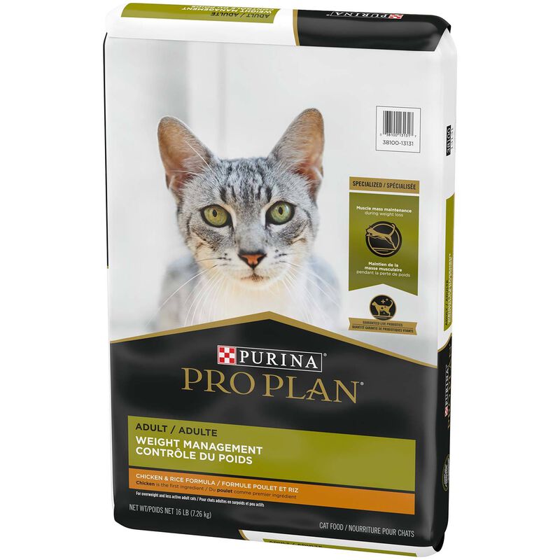 Purina Pro Plan Focus Adult Weight Management Chicken & Rice Formula Cat Food image number 5