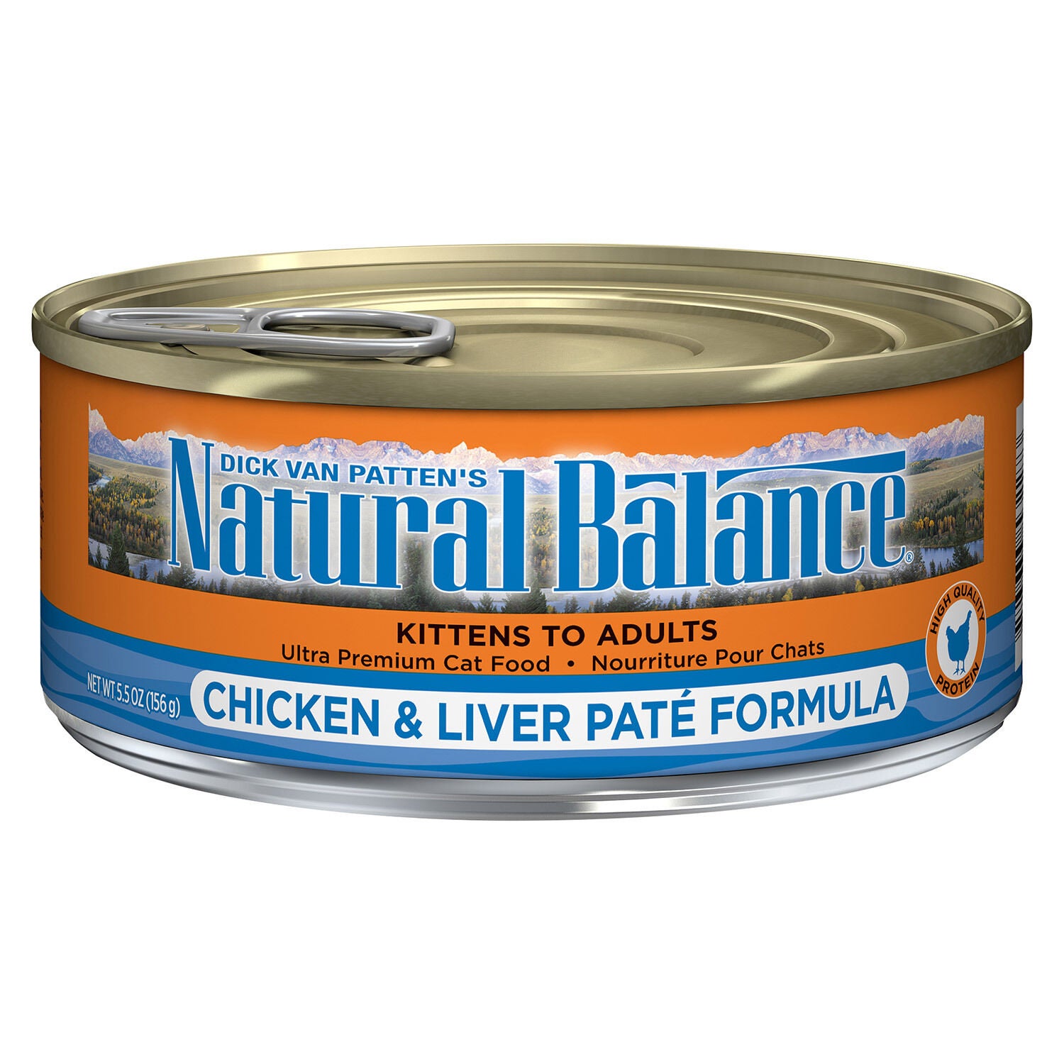 Natural Balance Ultra Premium Chicken & Liver Pate Formula Cat Food