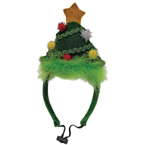 Holiday Tree Headband For Dogs
