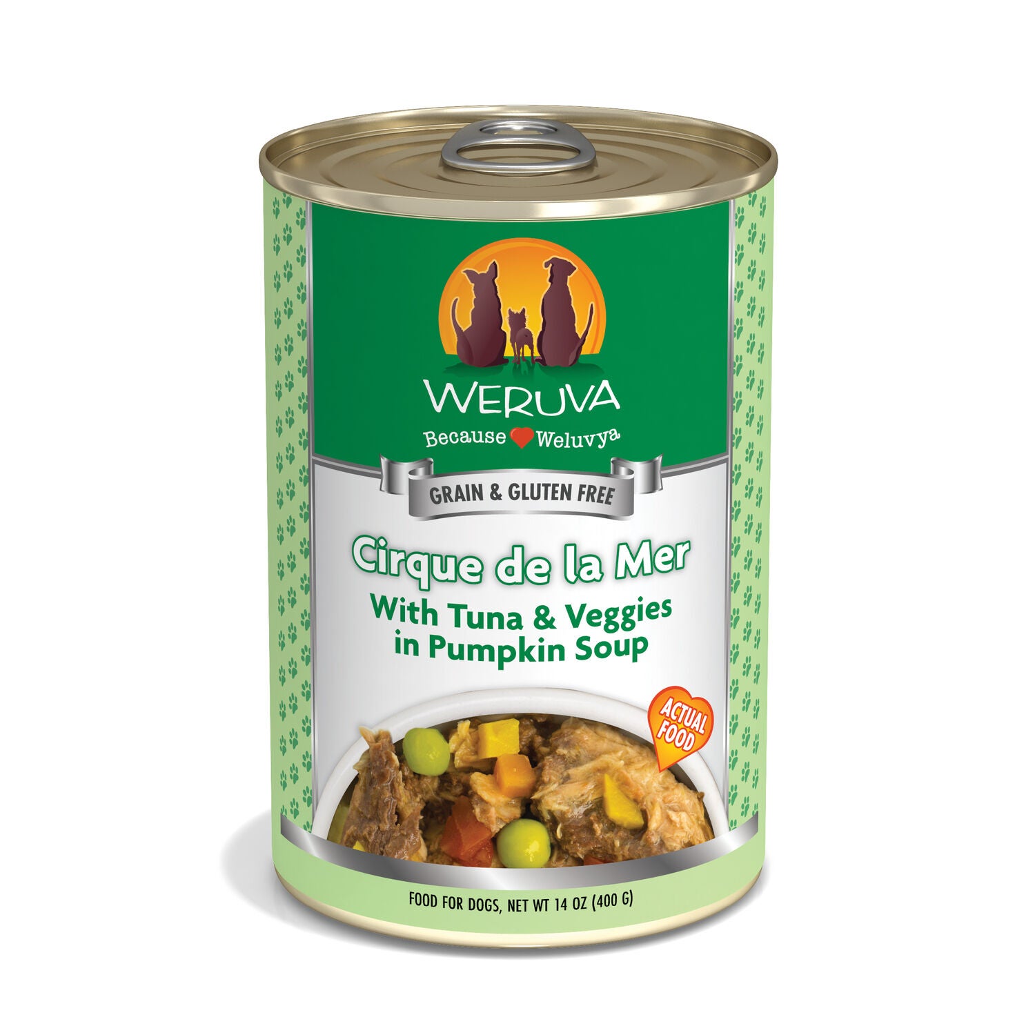 Weruva Classic Cirque De La Mer Wet Dog Food, 14-Oz Pack Of 12