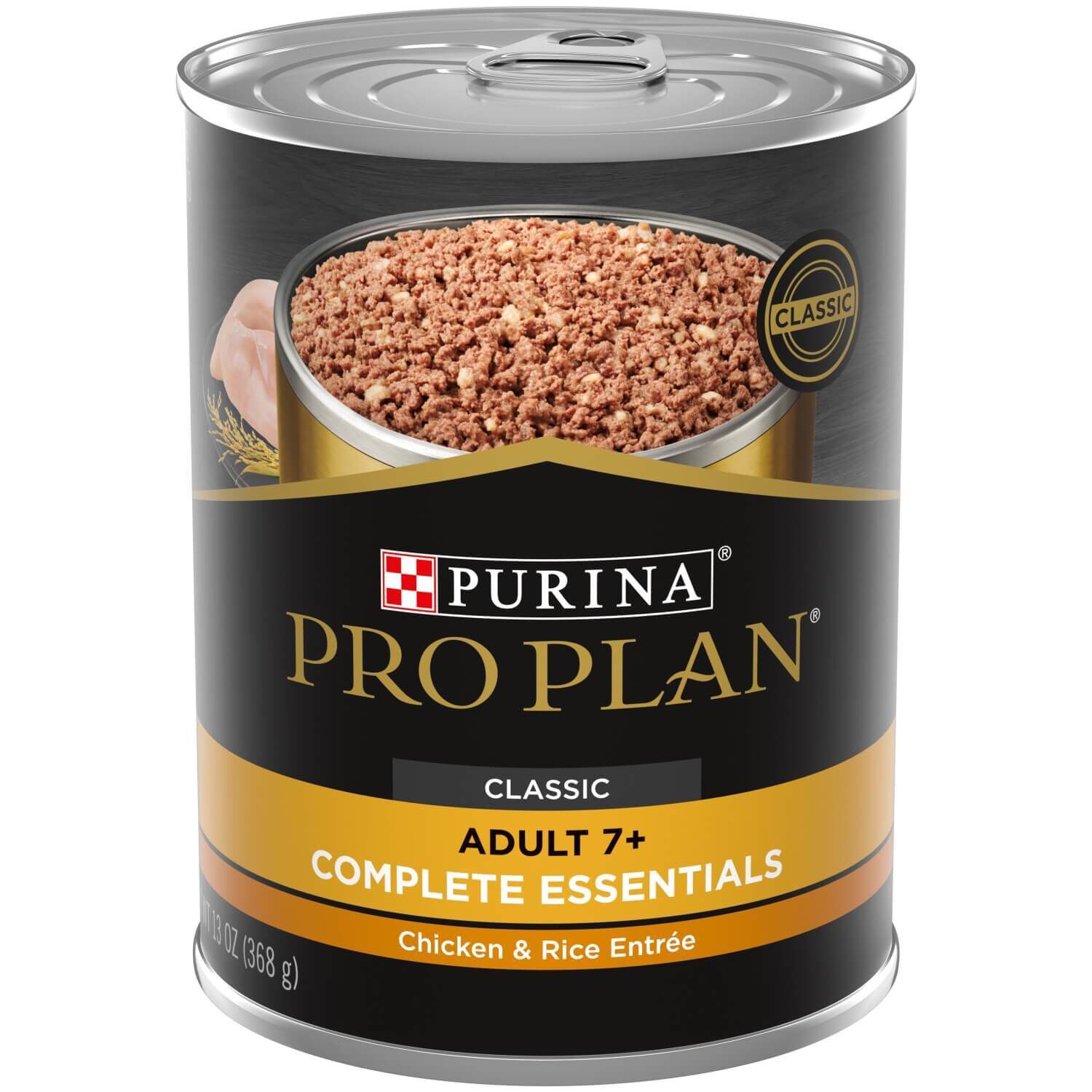 Purina Pro Plan Complete Essentials High Protein For Senior Dogs, Adult 7+ Chicken And Rice Entree Wet Dog Food