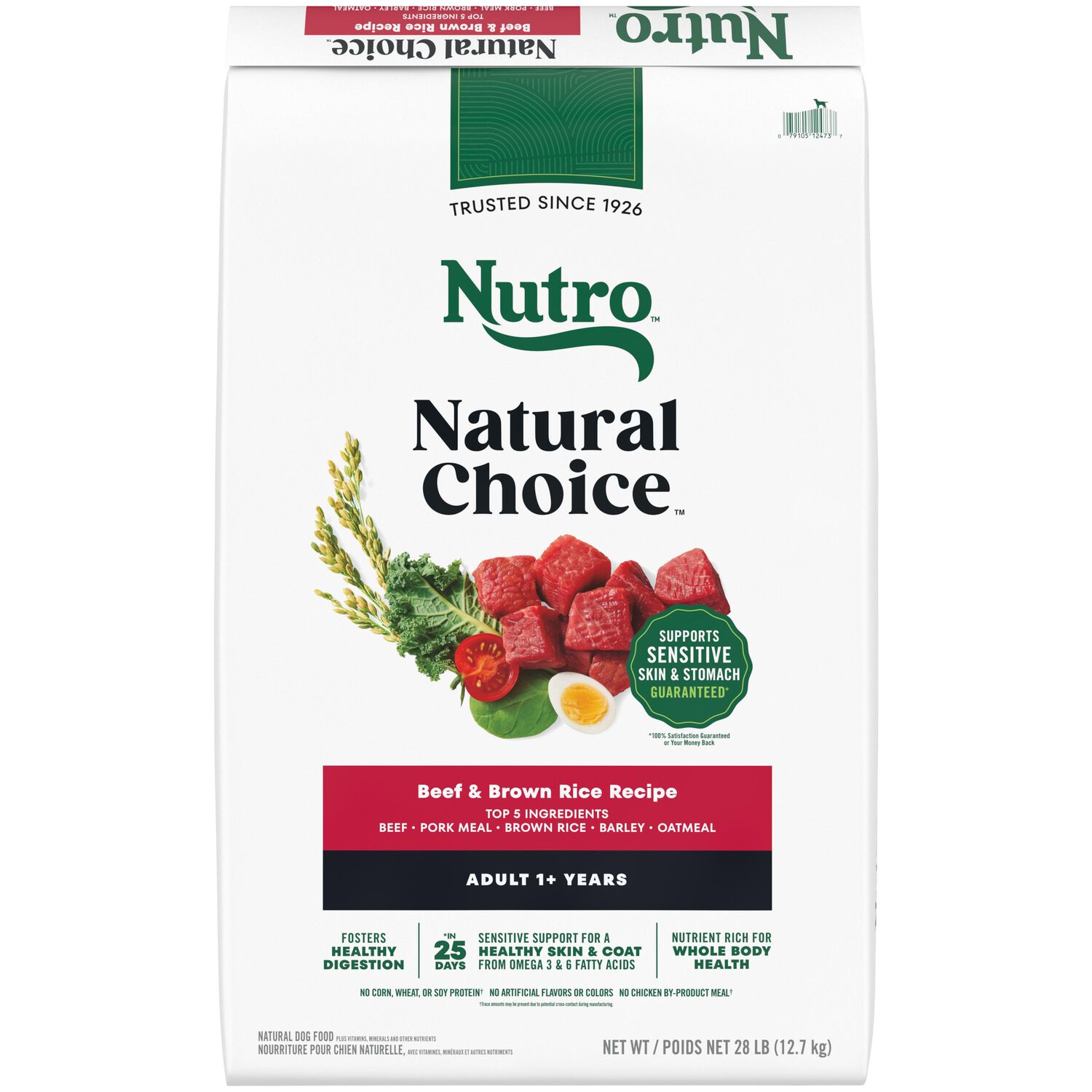 Nutro Natural Choice Beef & Brown Rice Recipe Dry Dog Food