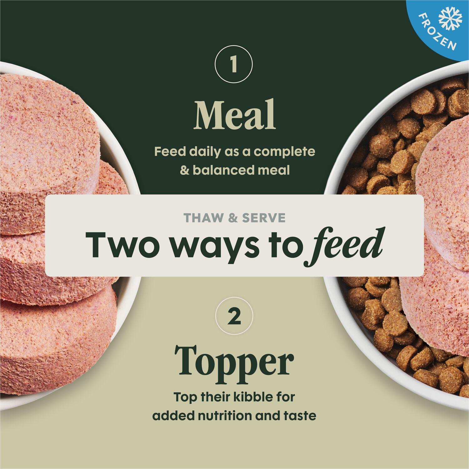 Instinct Raw Beef Patties Frozen Dog Food, 6-Lb