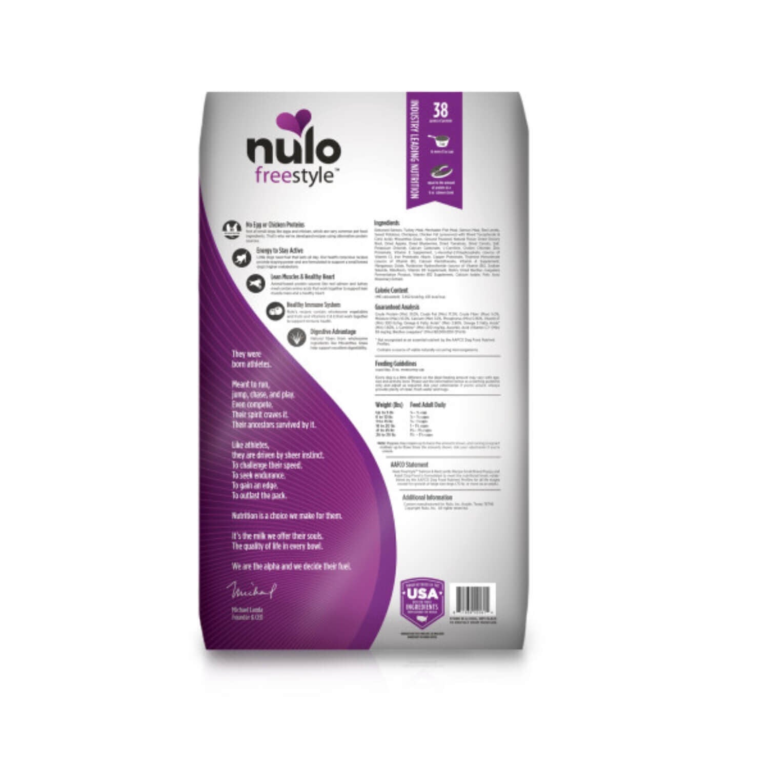 Nulo Freestyle Small Breed Grain Free Salmon Red Lentils Dry Dog Food 11lb Pet Supermarket