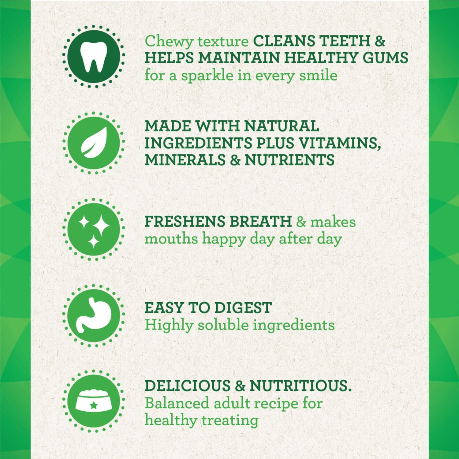 Greenies Natural Dental Care Dog Treats, Petite, Three Flavor Variety Pack
