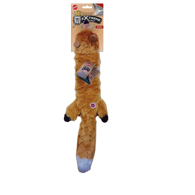Skinneeez Extreme Quilted Fox Dog Toy image number 1