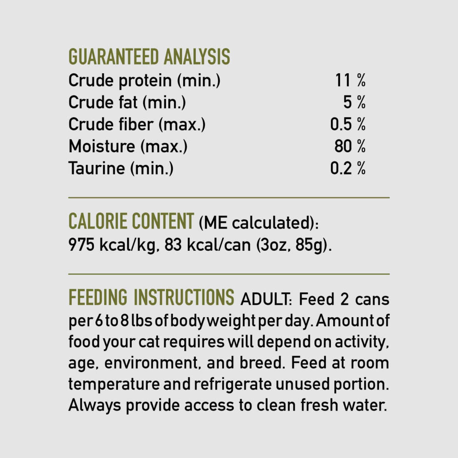 Orijen Premium Pate Wet Cat Food In Bone Broth, Duck & Chicken Entree, 3-Oz