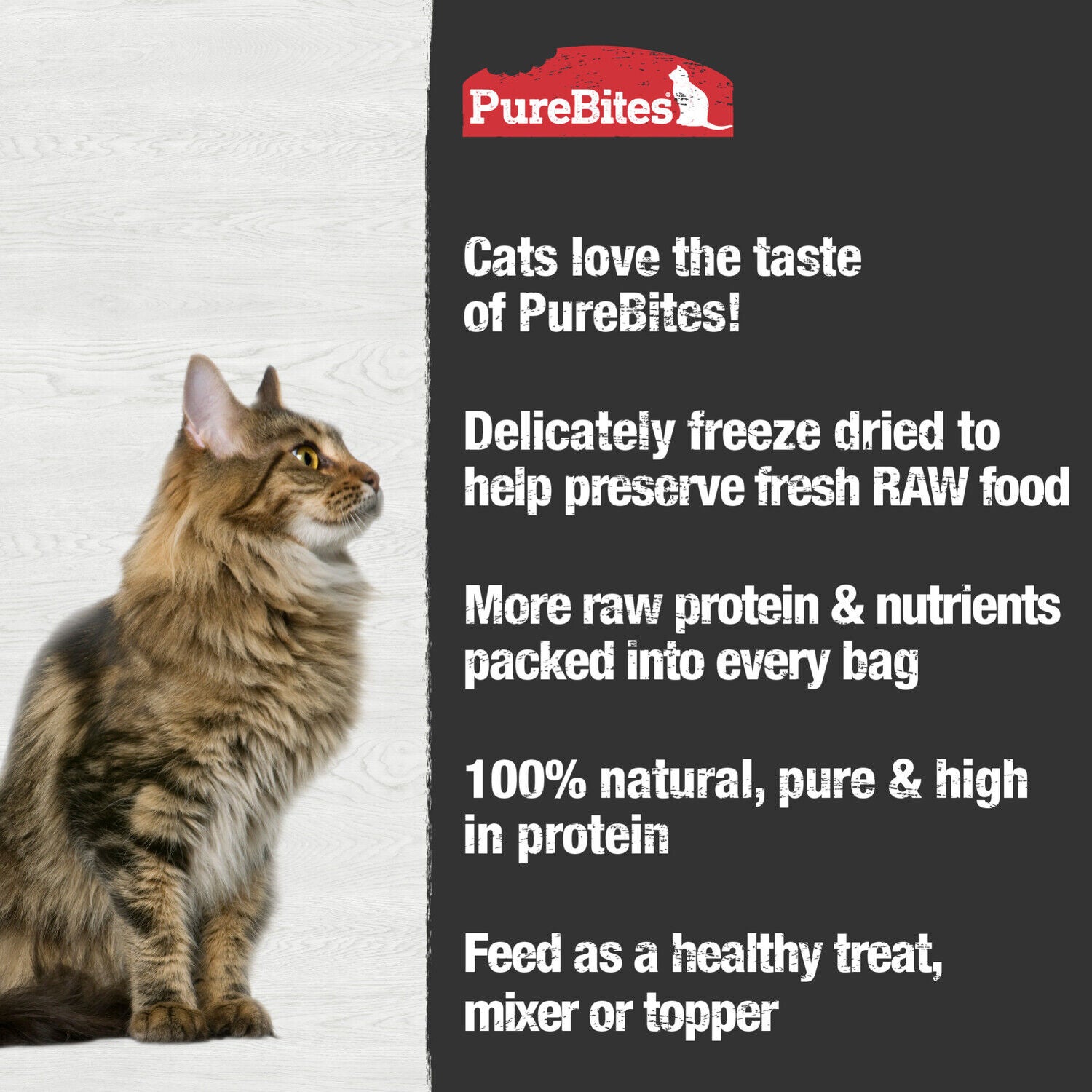 Purebites Chicken Freeze Dried Cat Treats, 1 Ingredient, Made In Usa, 1.09Oz