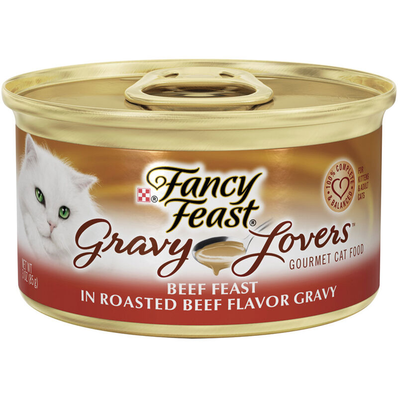 Gravy Lovers Beef Feast In Roasted Beef Flavor Gravy Cat Food image number 1