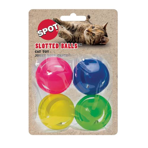 Slotted Balls Cat Toy