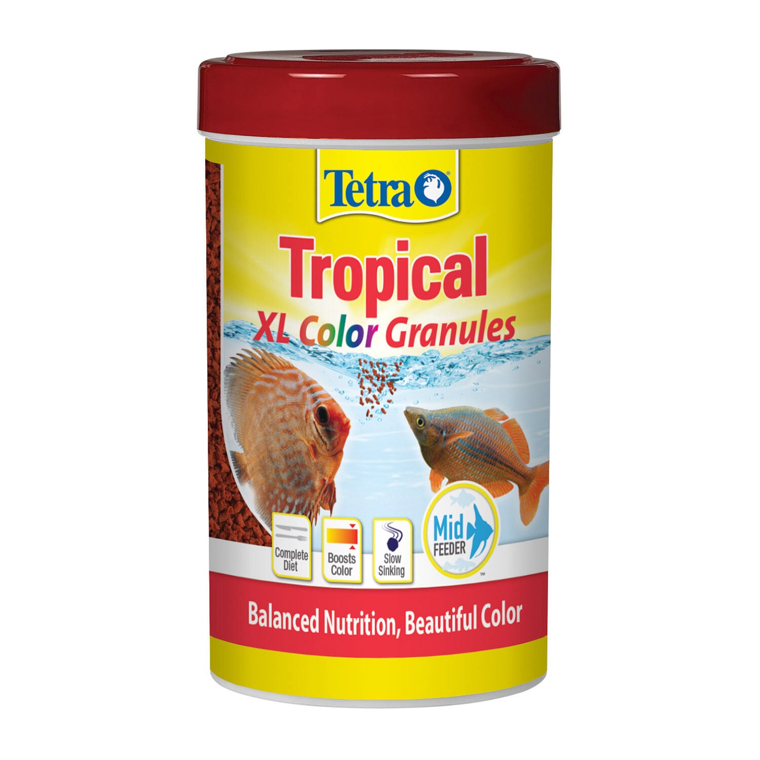 Tropical granules fish food cheap