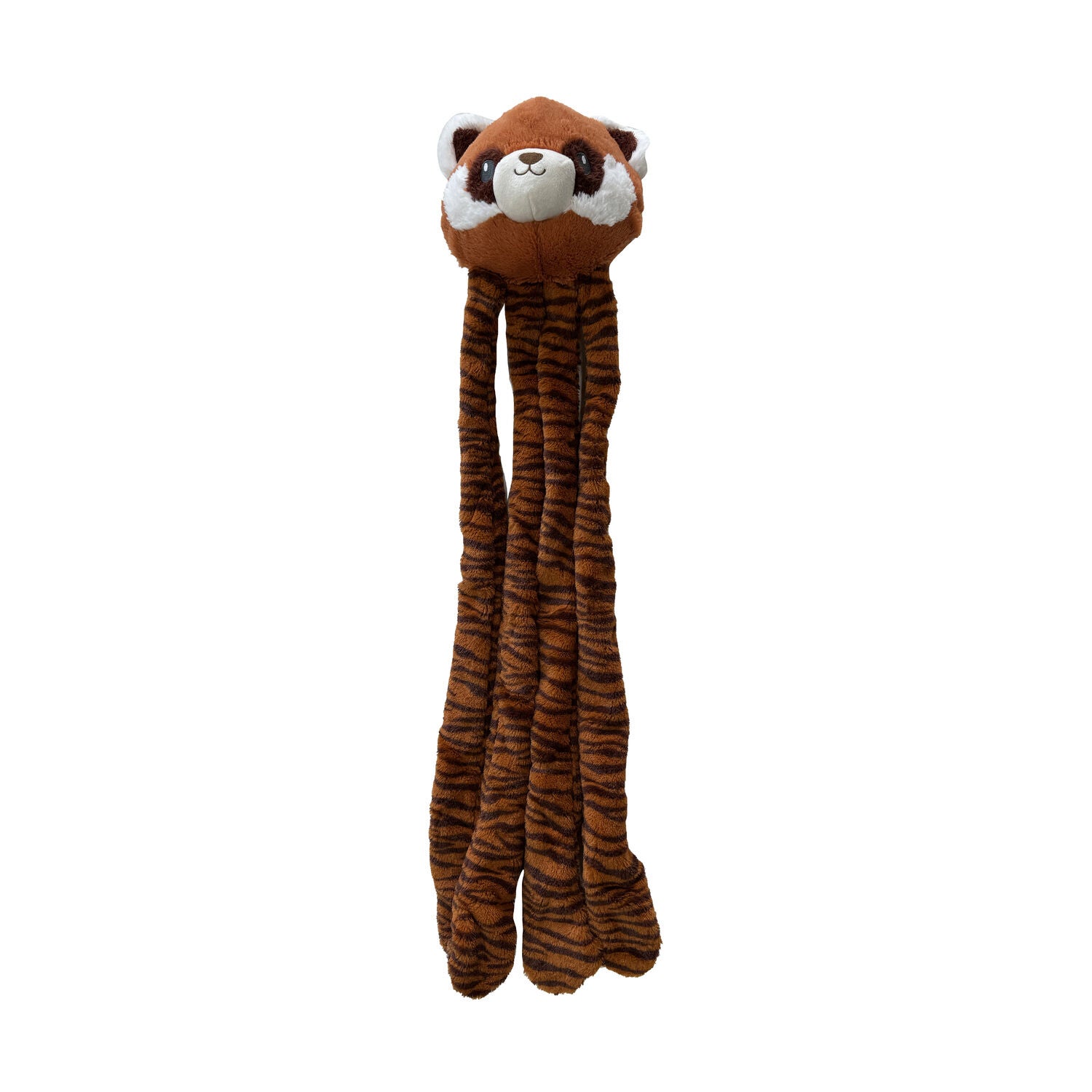 #Bff Wild World Crinkle Long Legs Red Panda Squeak Play & Tug Dog Toy, Medium