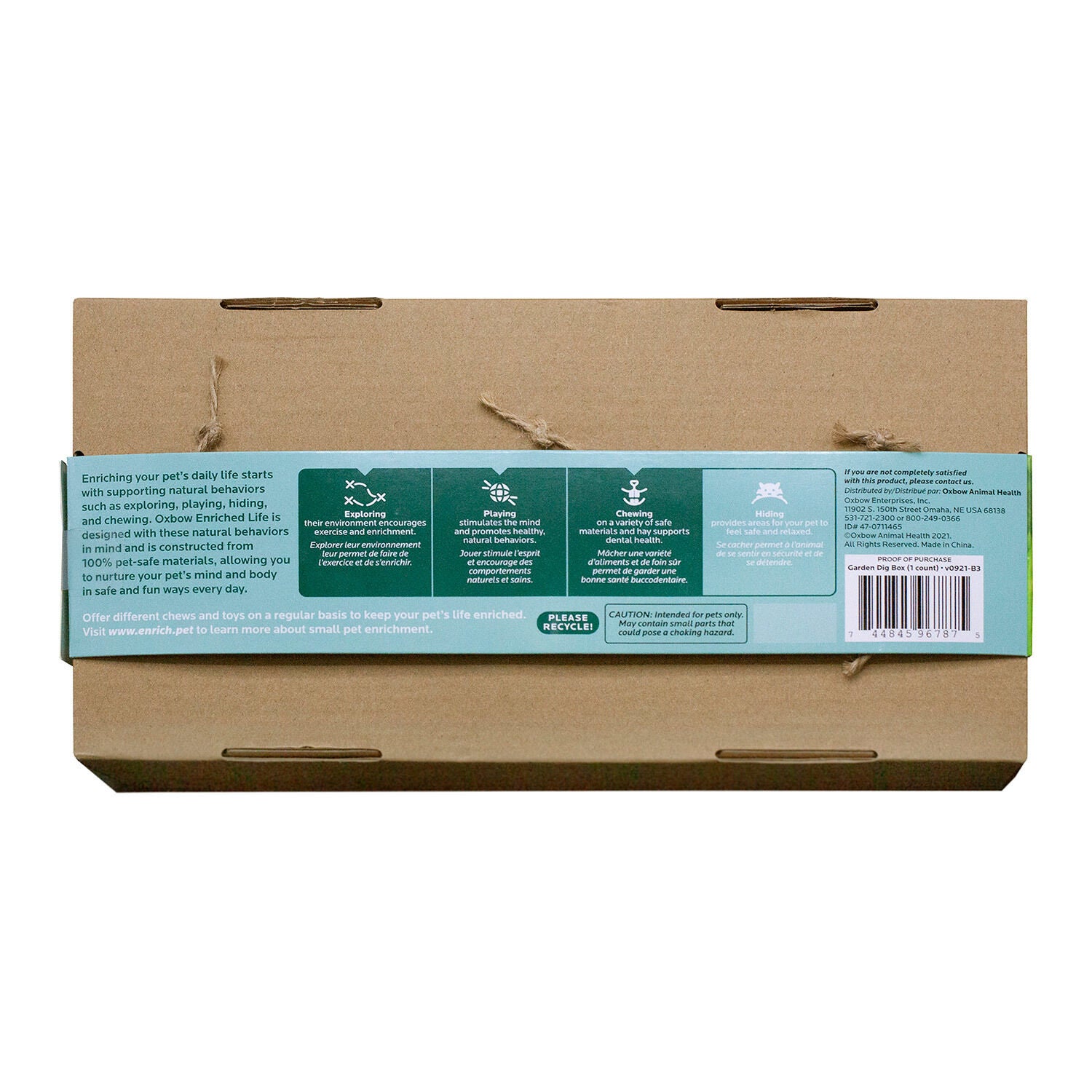 Oxbow Enriched Life Garden Dig Box