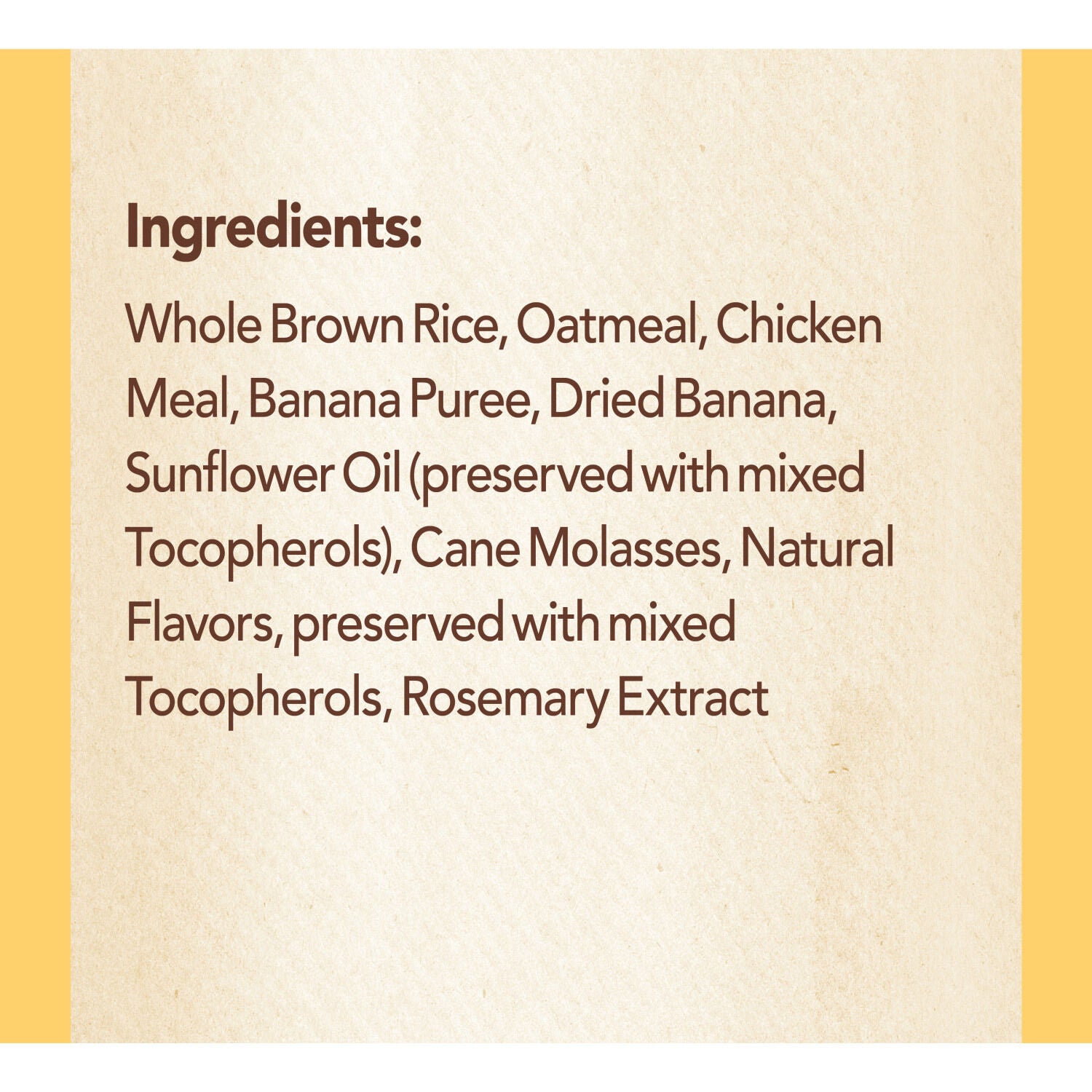 Nutro crunchy hotsell treats banana