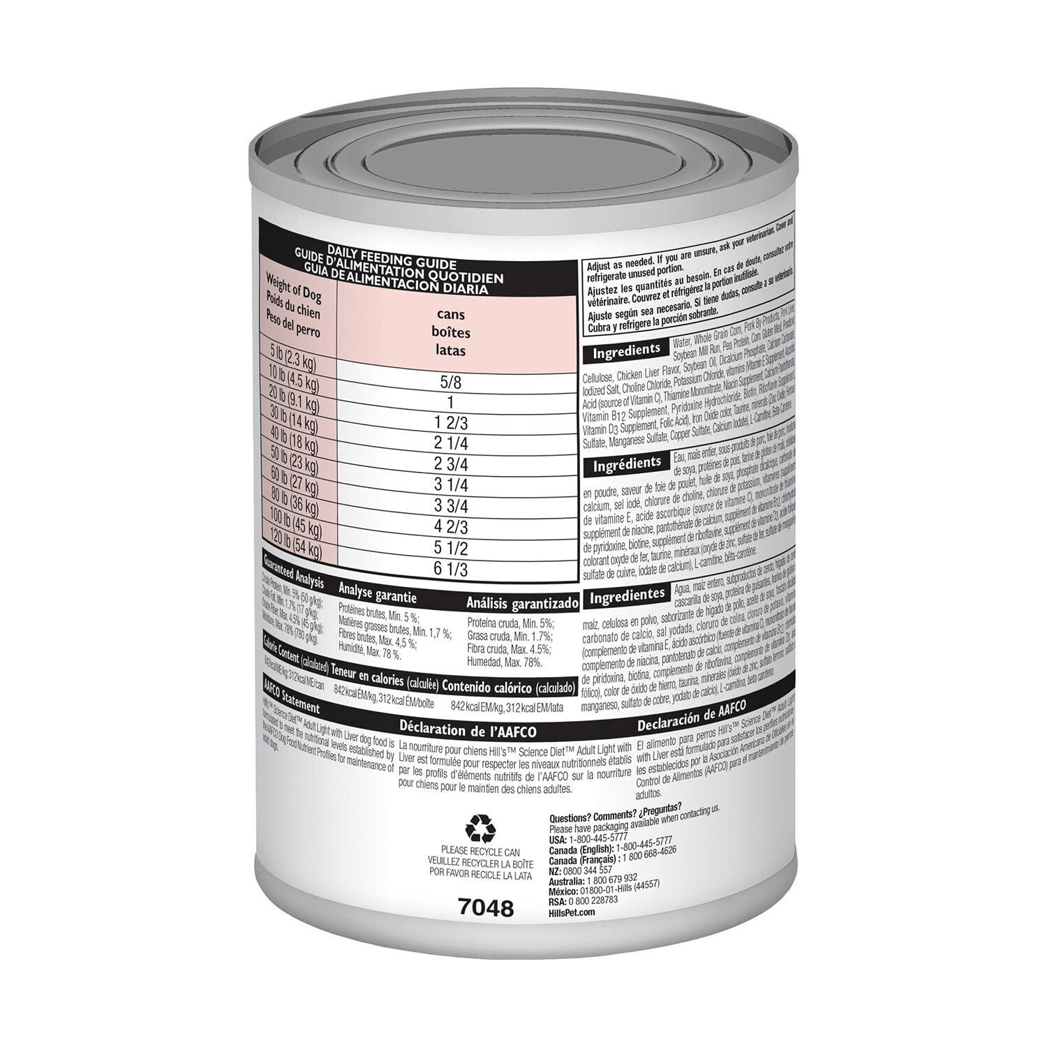 Adult Light With Liver 13oz Pet Supermarket