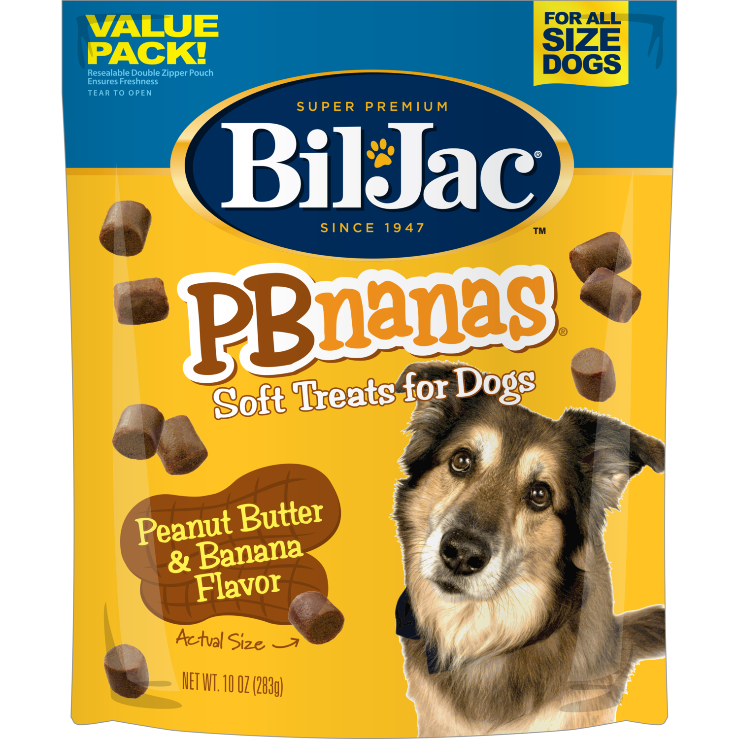 Bil-Jac Pb-Nanas Soft & Chewy Dog Treats