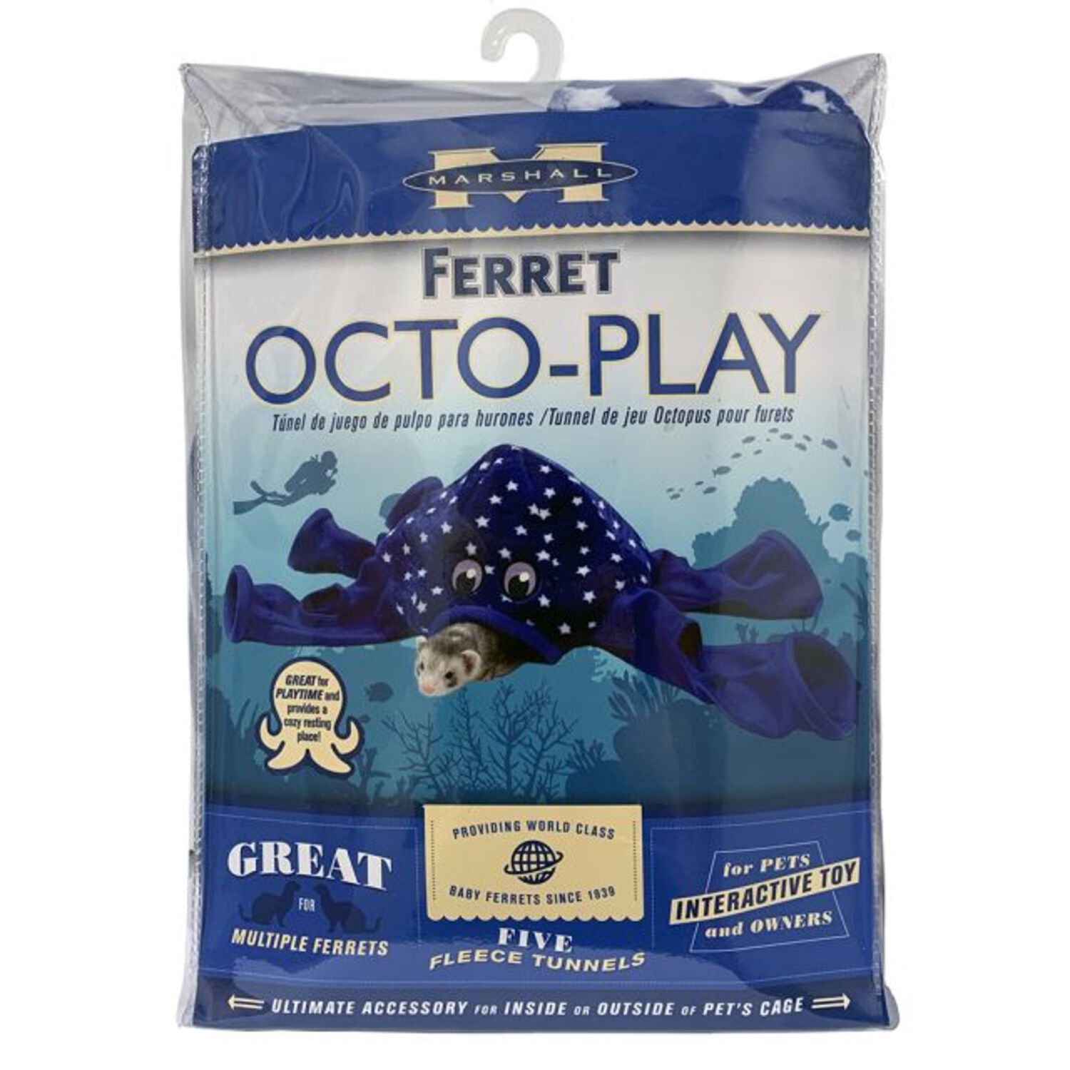 Marshall Pet Products Octo-Play Small Animal Hideaway Bed