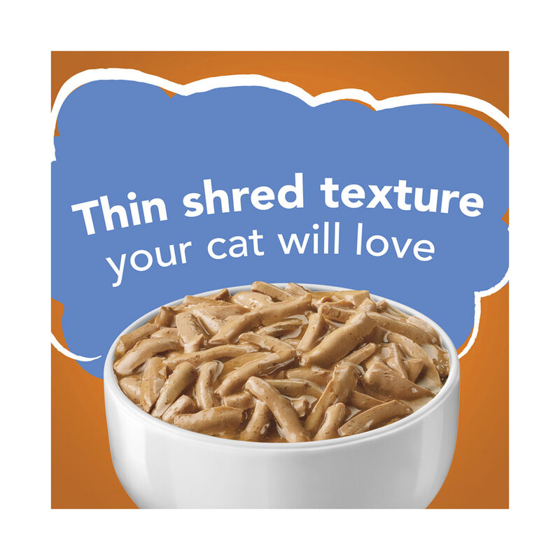 Shreds With Chicken In Gravy Cat Food image number 4