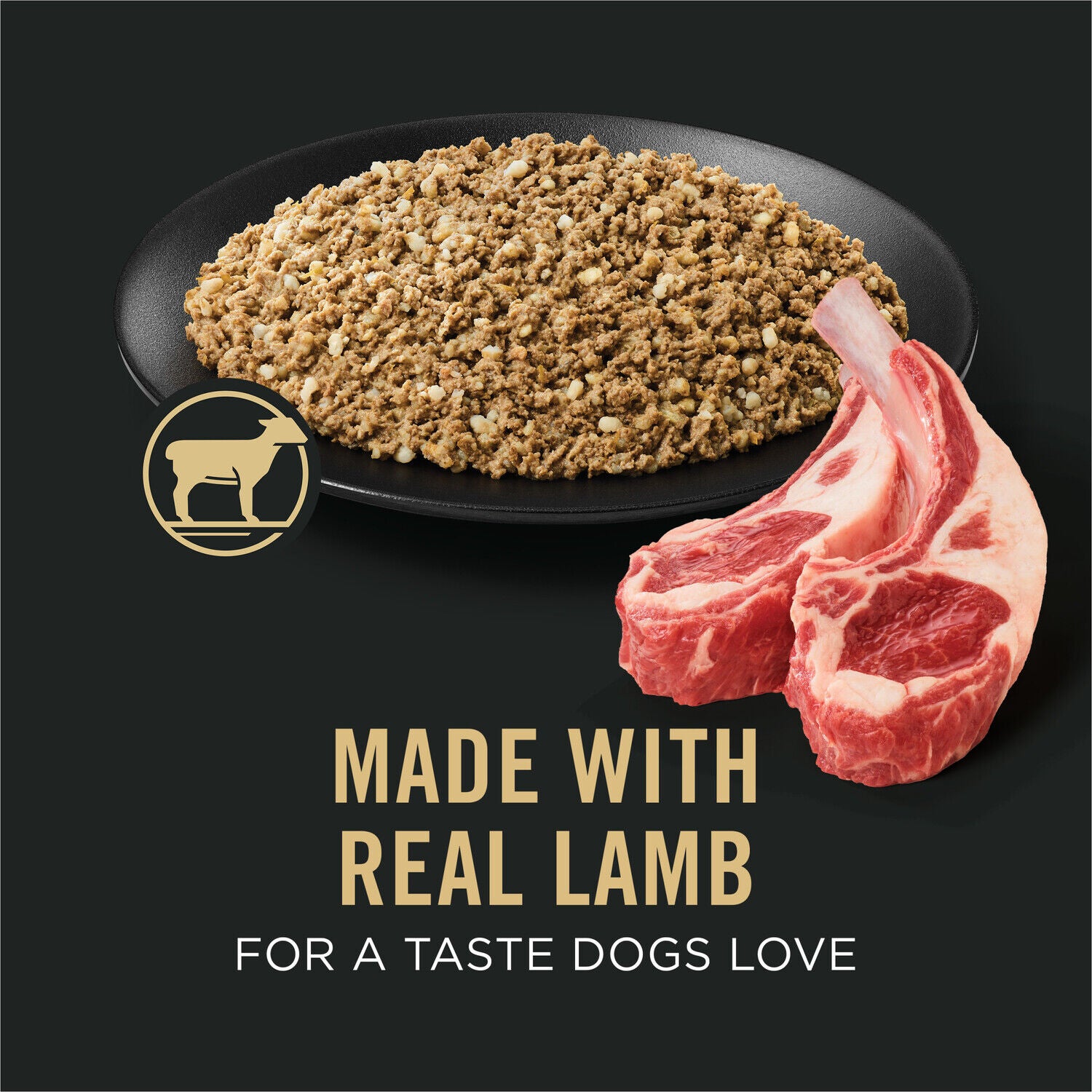 Purina Pro Plan Sensitive Skin And Stomach Adult Classic Pate Formula Wet Dog Food; Lamb And Oat Meal Entr&eacute;e, 13 Oz - Case Of 12