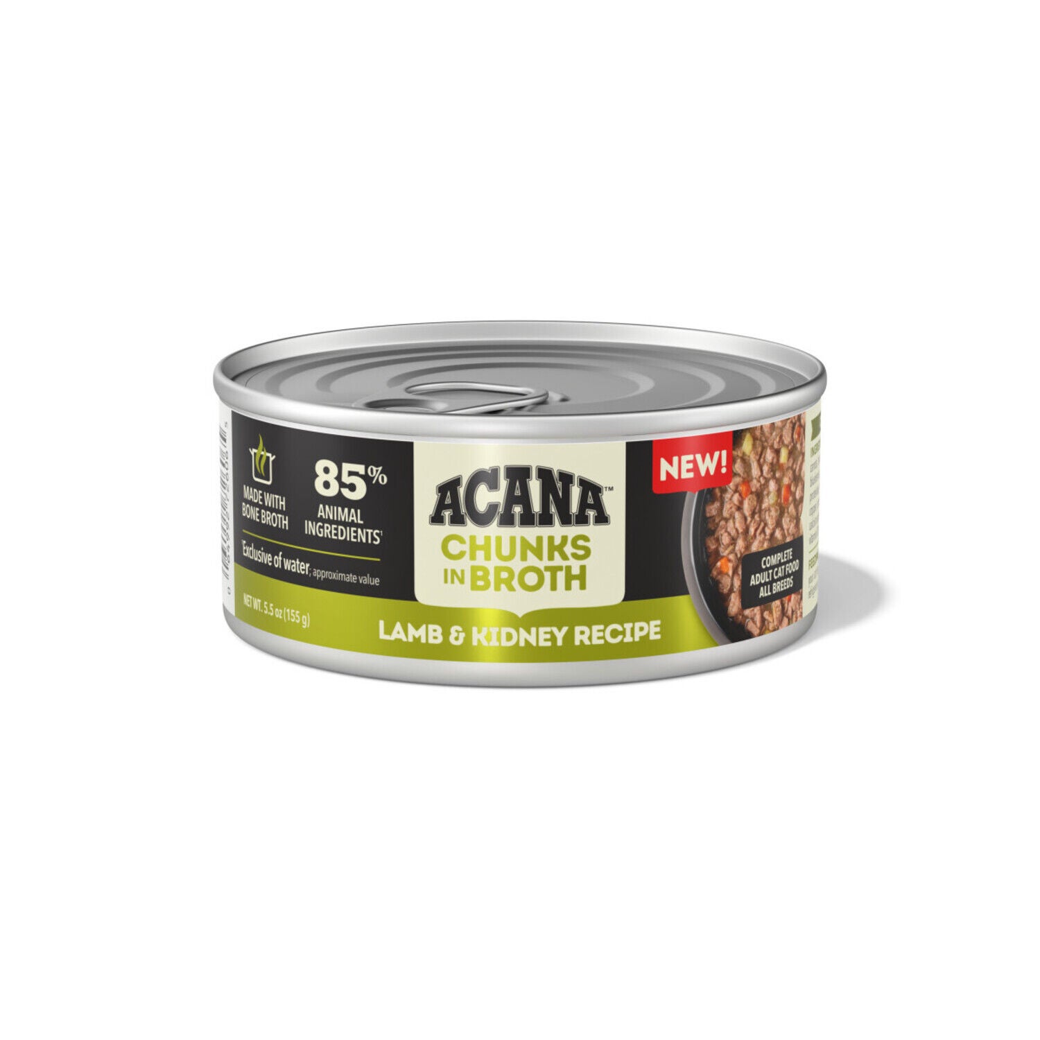 Acana Chunks In Broth Wet Cat Food, Lamb & Kidney Recipe