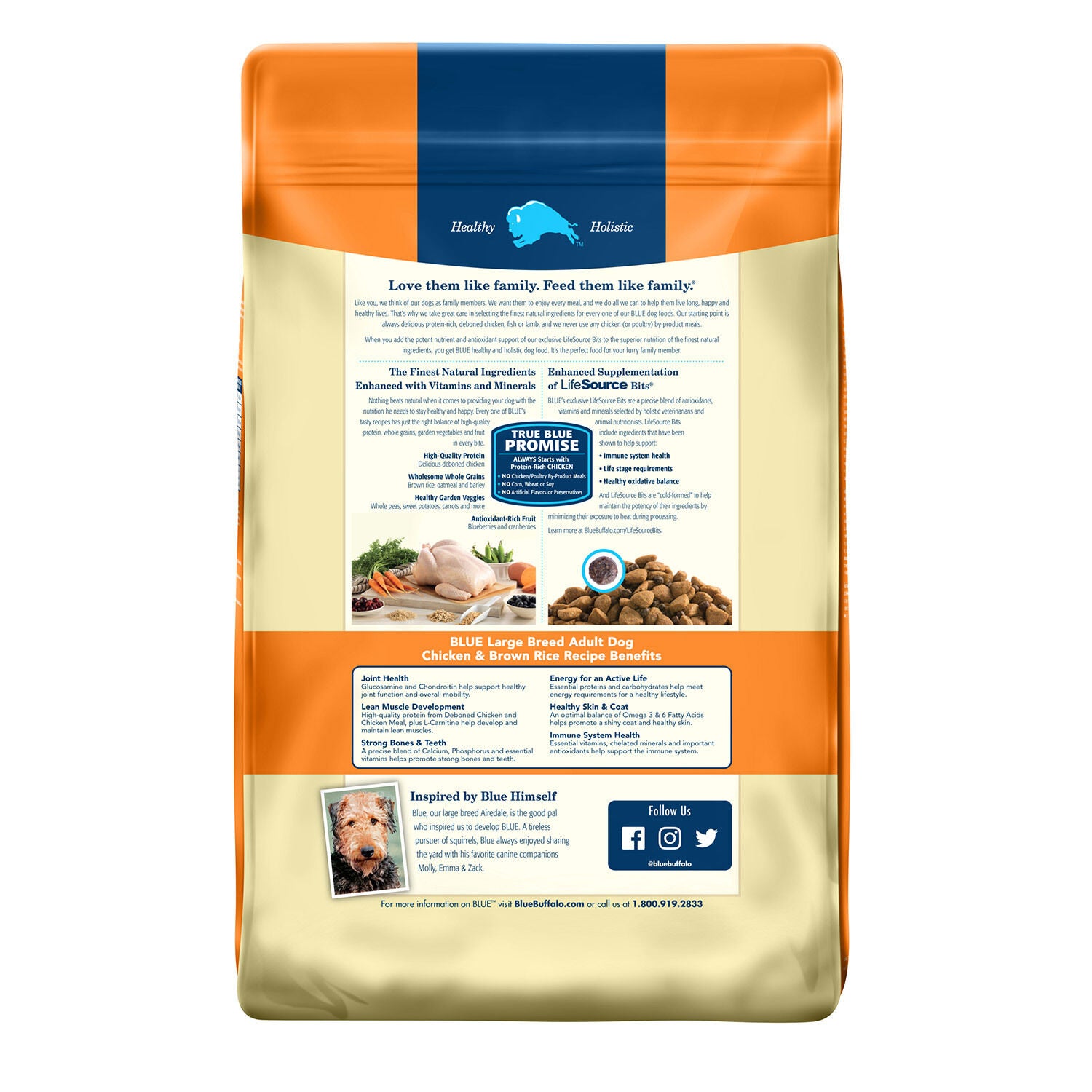 Blue Buffalo Life Protection Large Breed Dog Food Pet Supermarket