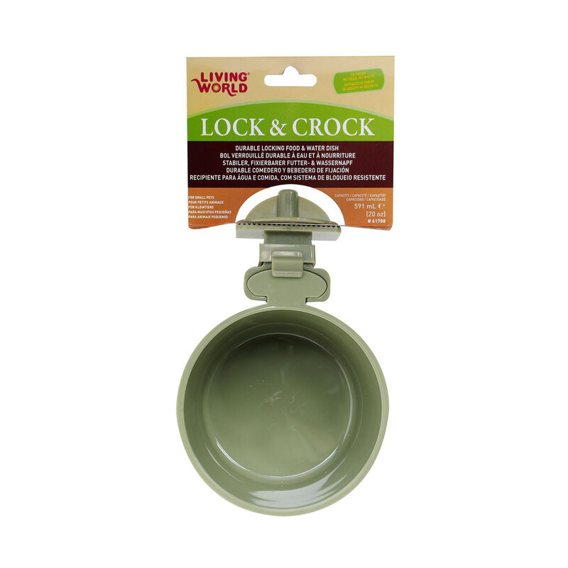 Lock & Crock Dish For Small Animals image number 1