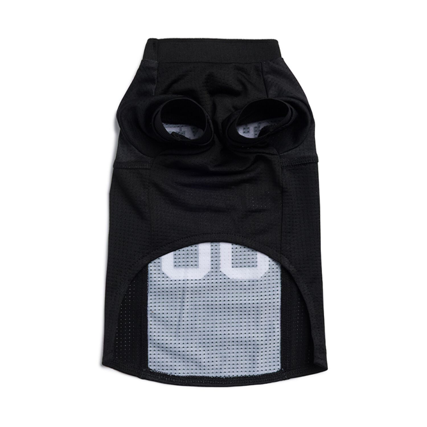 Aristopet Black Football Mesh Jersey Dog Shirt, Black, Large