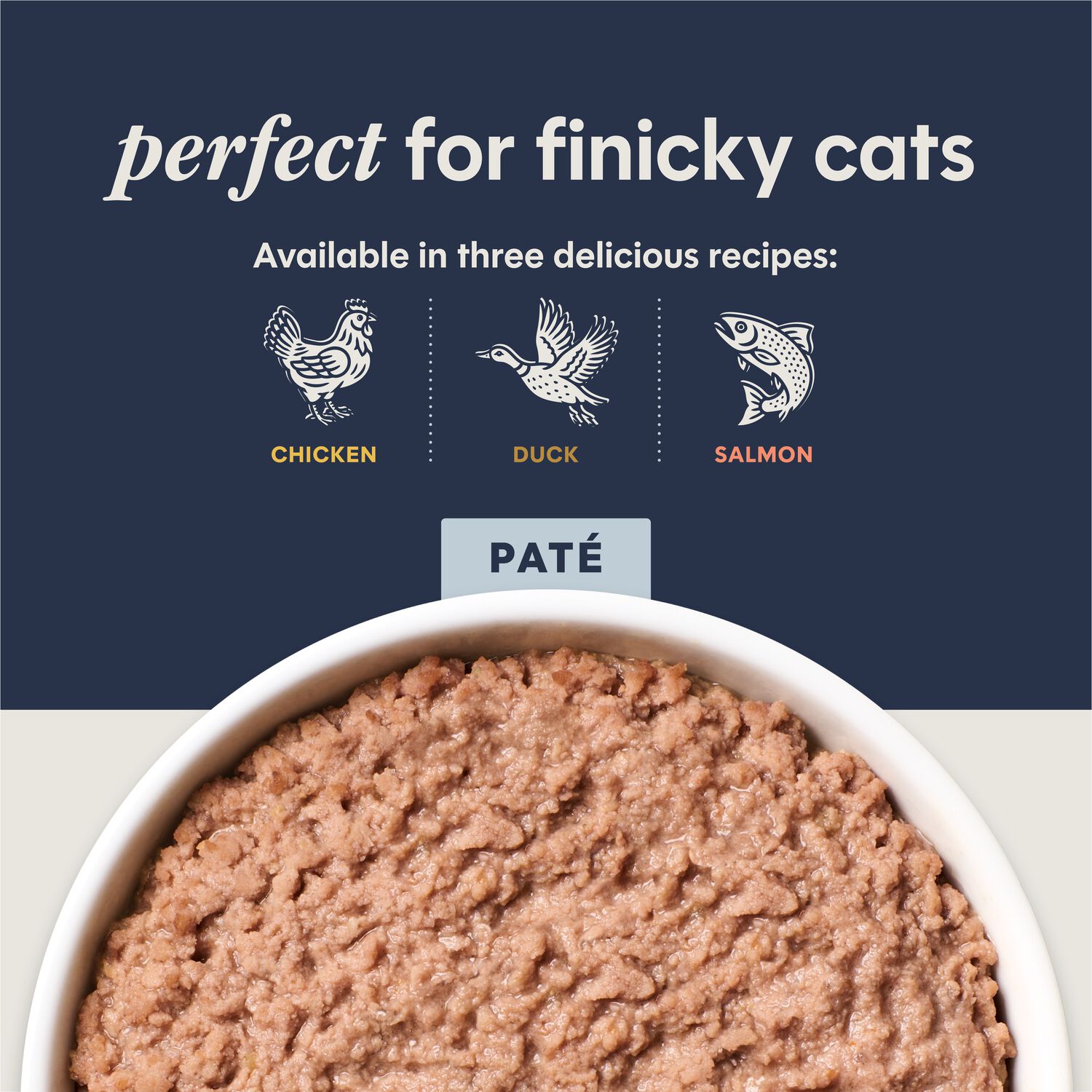 Instinct Pate Grain-Free Wet Cat Food, Duck Entr&eacute;e,&nbsp;2.64-Oz Split Cup