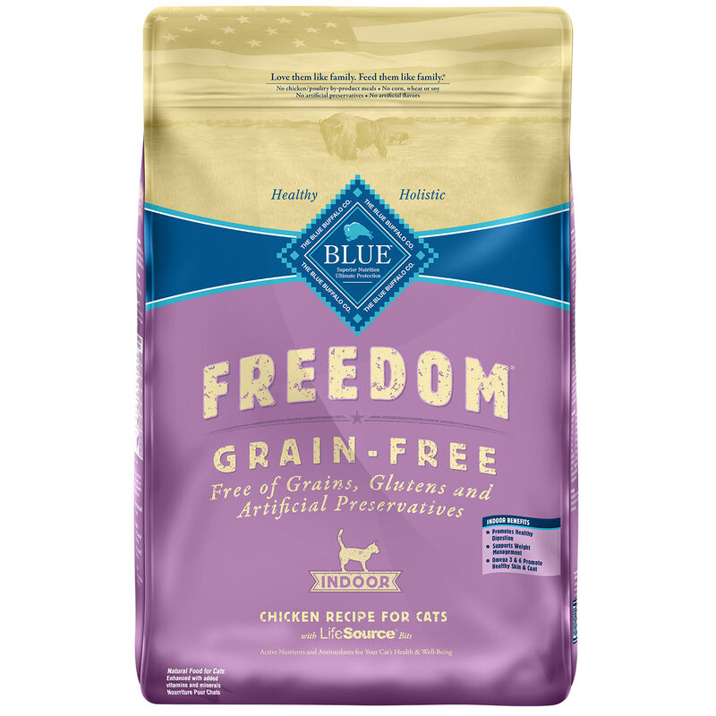 Freedom Grain Free Indoor Natural Chicken Recipe Cat Food
