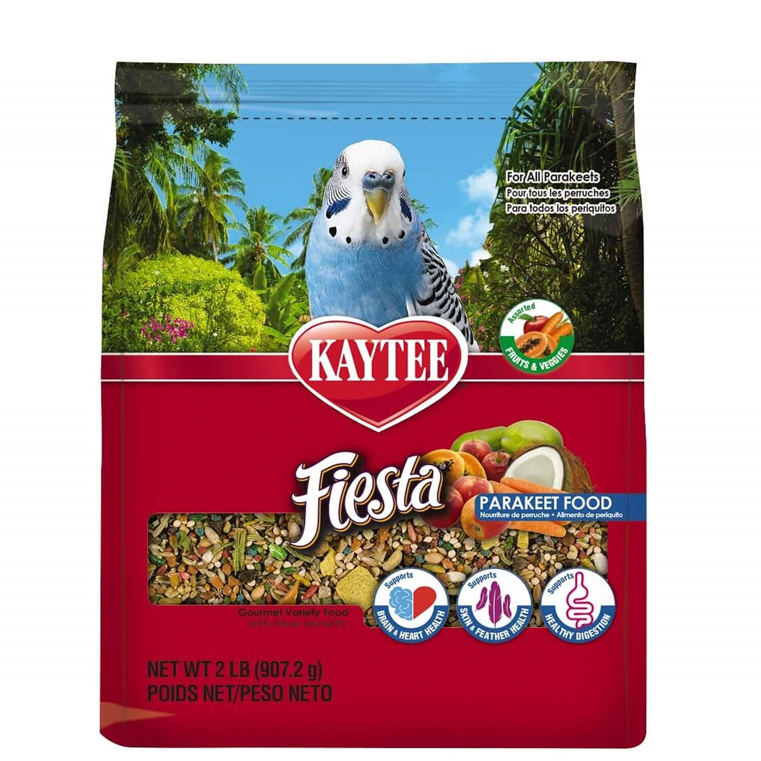 Fiesta Parakeet Food 4.5lb Pet Supermarket